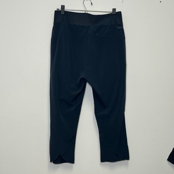Columbia Flat Waistband Cross Drape Capri Pants Small - Picture 2 of 9
